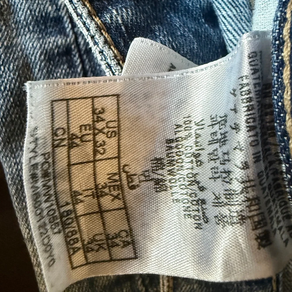 Guess Desmond Relaxed Fit Jeans Size 34 x 32